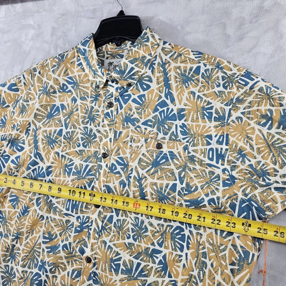 Howler Bros Mens Xl Mansfield‎ Shirt Hawaiian Button Up Short Sleeve NEW - Picture 4 of 6